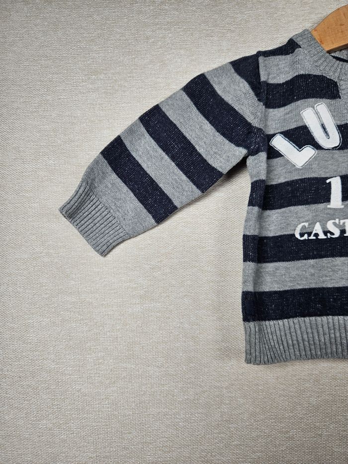 Pull en maille lulu castagnettes 3 mois 60 cm - photo numéro 4