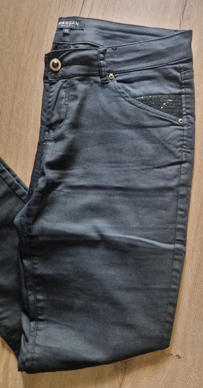 Pantalon skinny noir - photo numéro 3