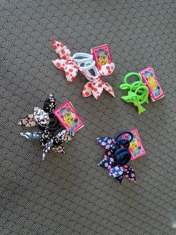 Lot elastique fillette