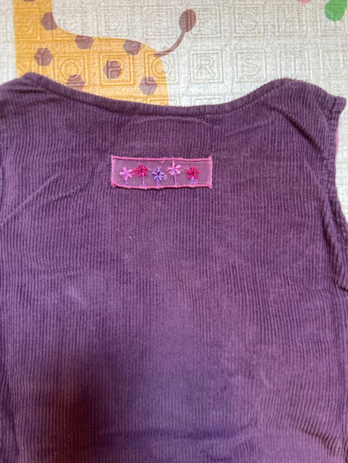 Robe portefeuille velours - photo numéro 6