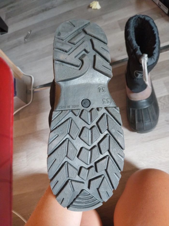 Bottes de neige garçon 33 34 - photo numéro 3