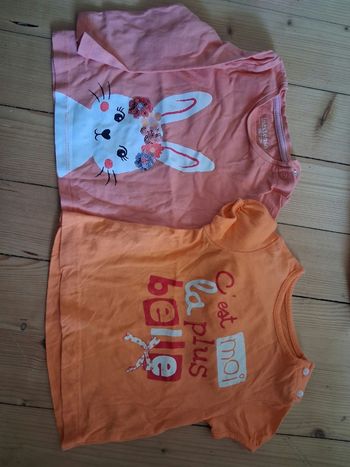 Tee shirt fille 6 mois