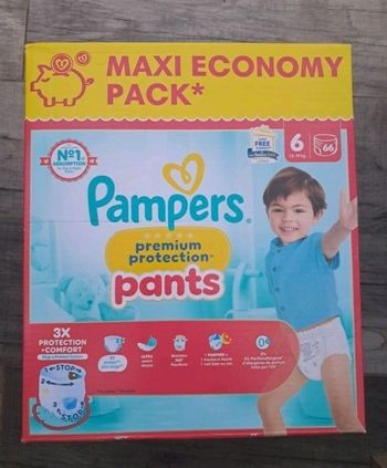 Pantss pampers protection premium taille 6