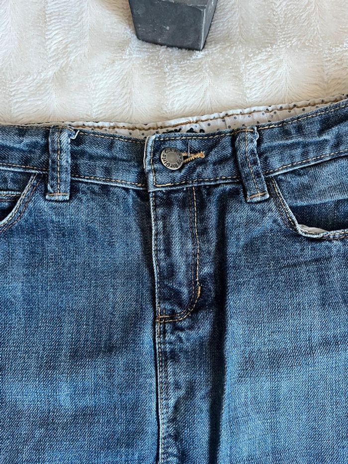 Jupe en jeans CFK 8 ans - photo numéro 2