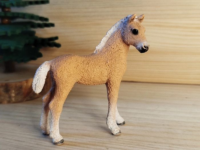 Schleich pouliche beige figurine animal équipé - photo numéro 2