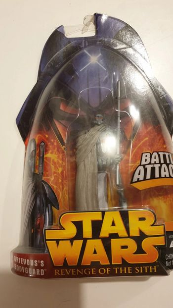 Figurine star wars: grevious bodyguard