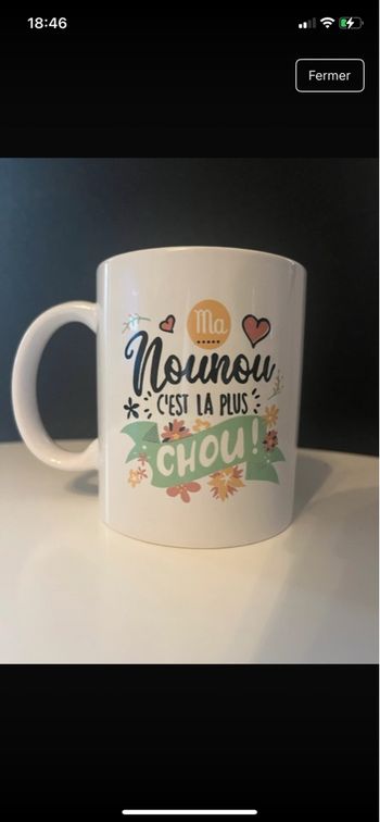 Mug nounou