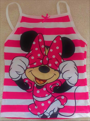 Débardeur fille 4-5 ans neuf / Minnie - Disney