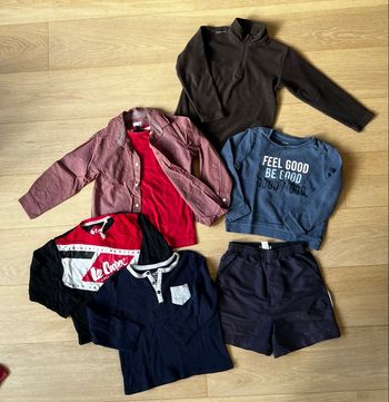 Lot 5/6 ans garçon Lee Cooper Creeks jacadi sergent major quechua decathlon 