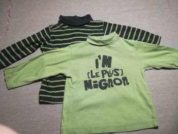 Lot de sous pull 12-18 mois