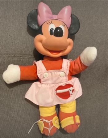 Poupée Minnie d’apprentissage vintage 