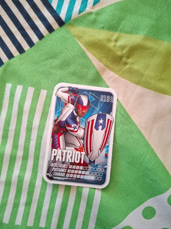 Carte Marvel pars en mission 019