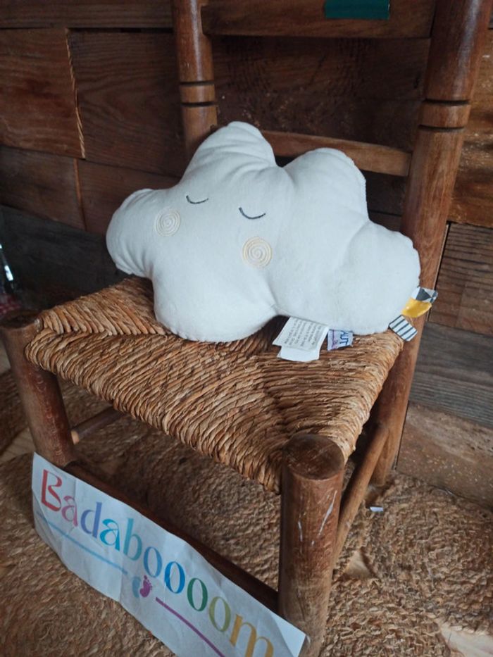 Peluche coussin nuage sauthon tbe - photo numéro 4