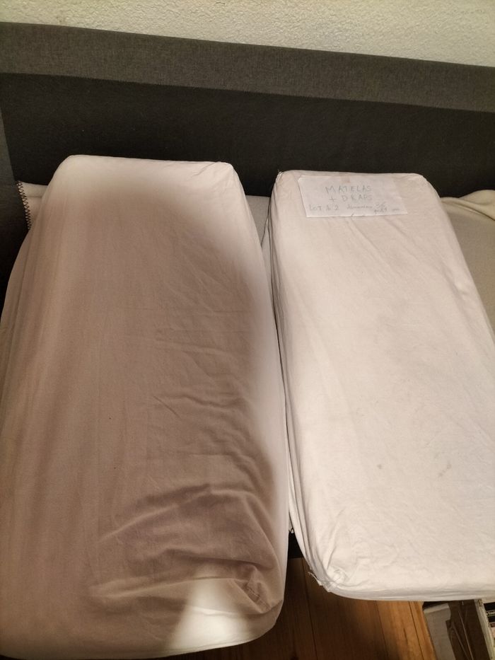 Matelas mousse lot de deux
