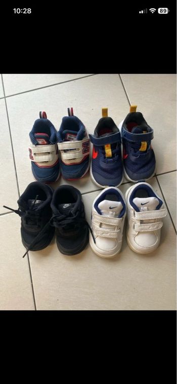 Lot basket garçons
