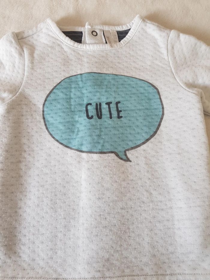 Haut manches longues garçon 12 mois - photo numéro 2