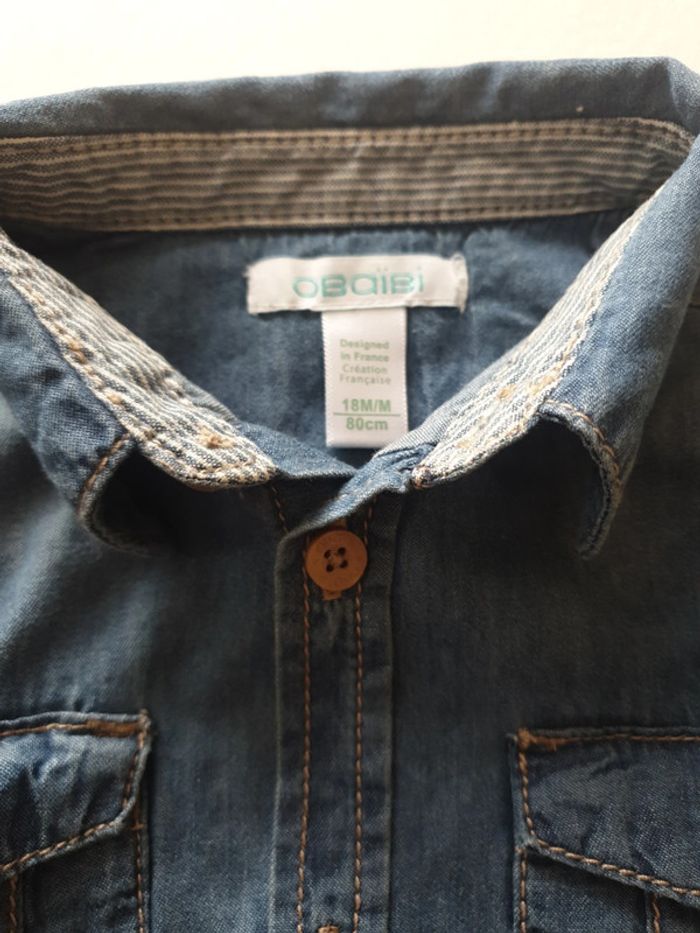 Chemise 18 mois obaibi - photo numéro 3