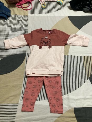 Ensemble bébé fille + sweat rose photos suivantes