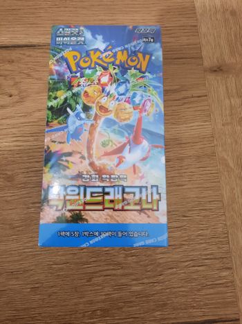 Display Pokémon coréen Paradise Dragona