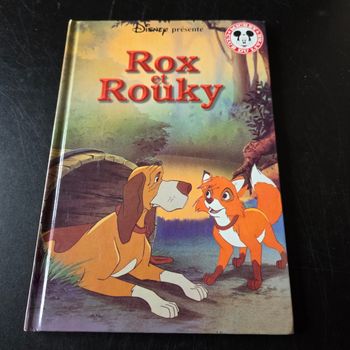 Livre enfant Disney le club du livre rox et rouky