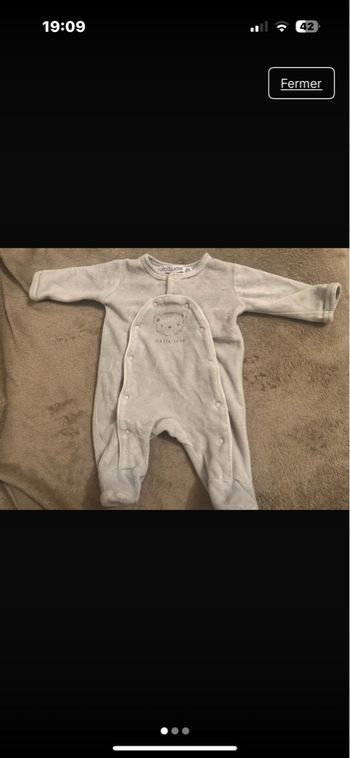 Pyjama velours