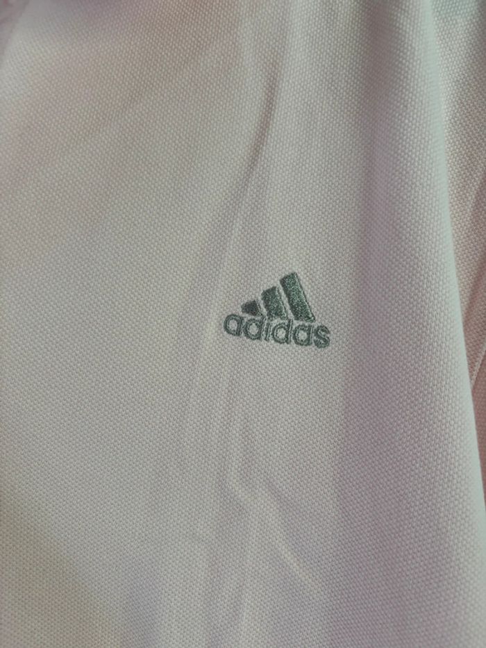 Polo Adidas rose vintage – Taille 2XL - photo numéro 3