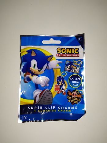 Pochette surprise goodies porte clés Sega Sonic the hedgehog neuf