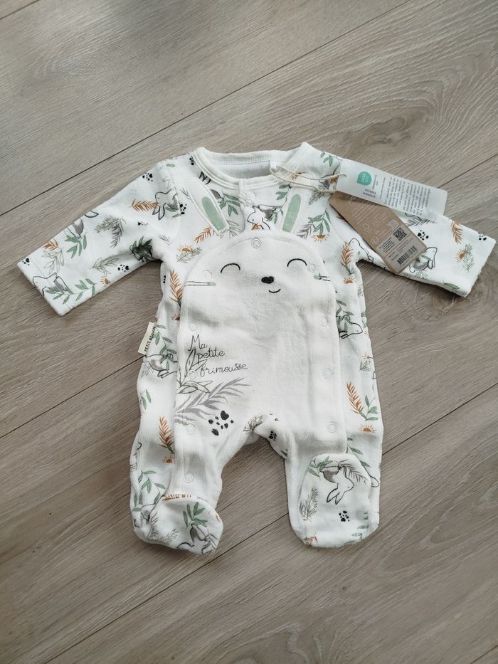 Pyjama petit béguin naissance 50 cm neuf - photo numéro 2
