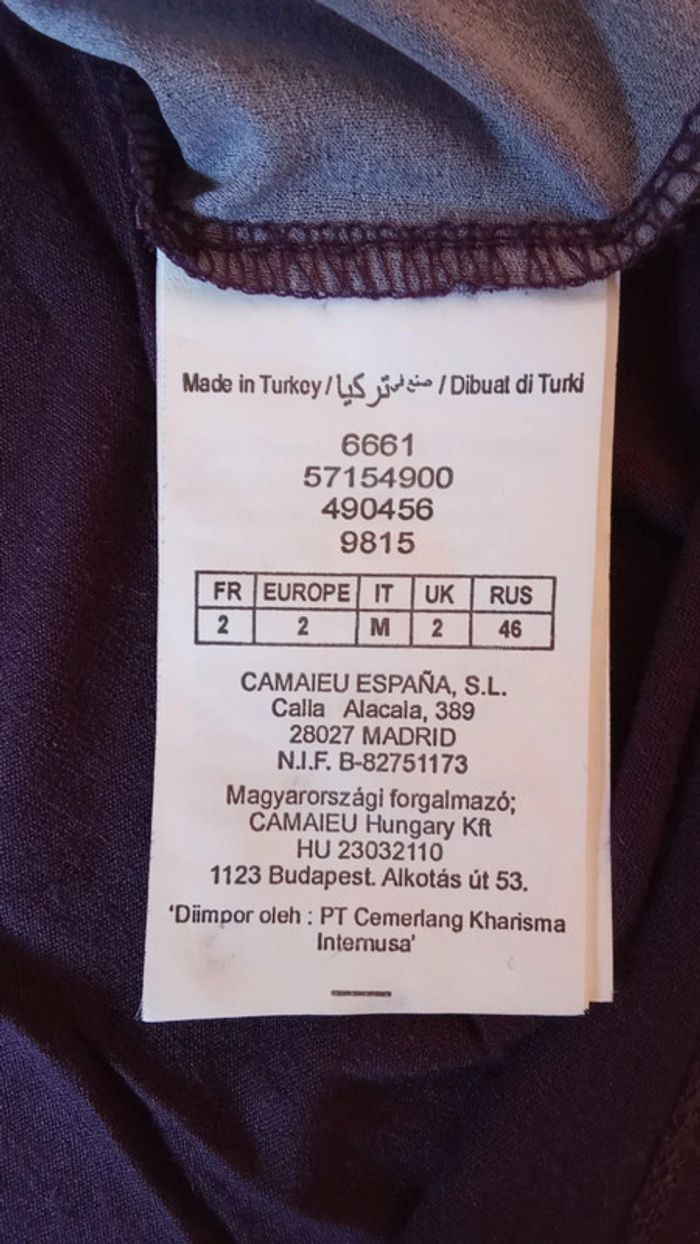 Débardeur Camaïeu taille 2 - photo numéro 6