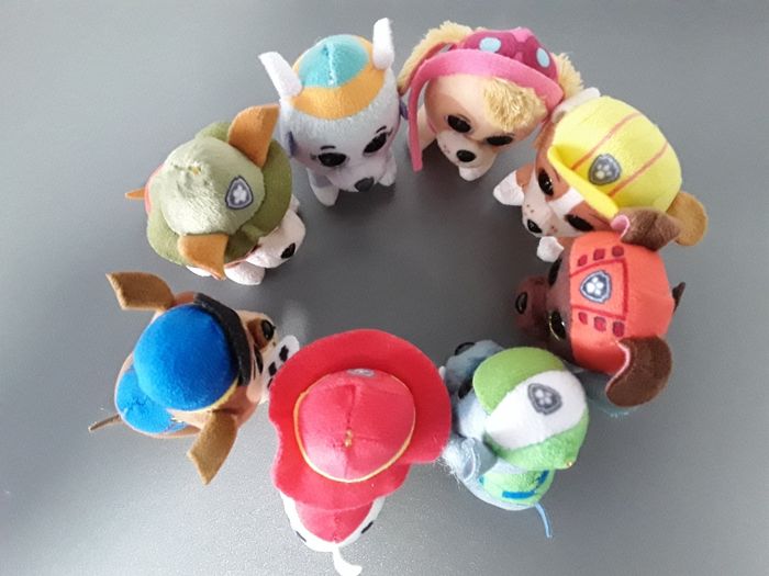 Lot de peluches TY pat patrouille - photo numéro 4