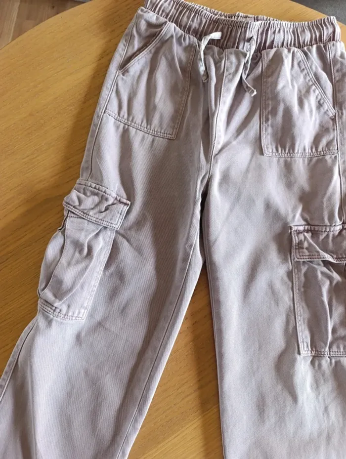 Pantalon cargo fluide Vertbaudet 10 ans - photo numéro 2