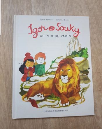 Livre Igor et Souky au zoo de Paris