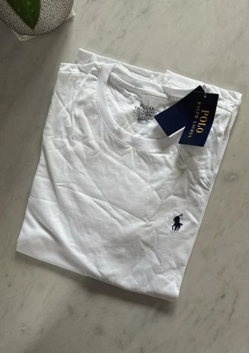 T-shirt Polo Ralph Lauren – Blanc (Taille L)