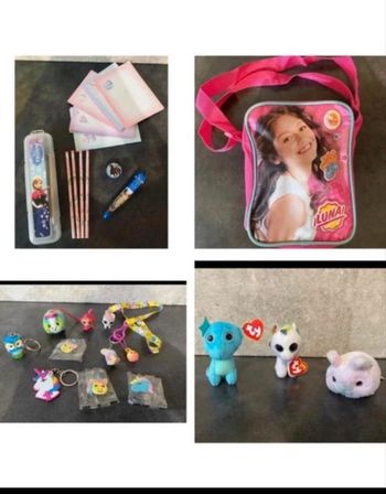 lot de jouets et papeterie