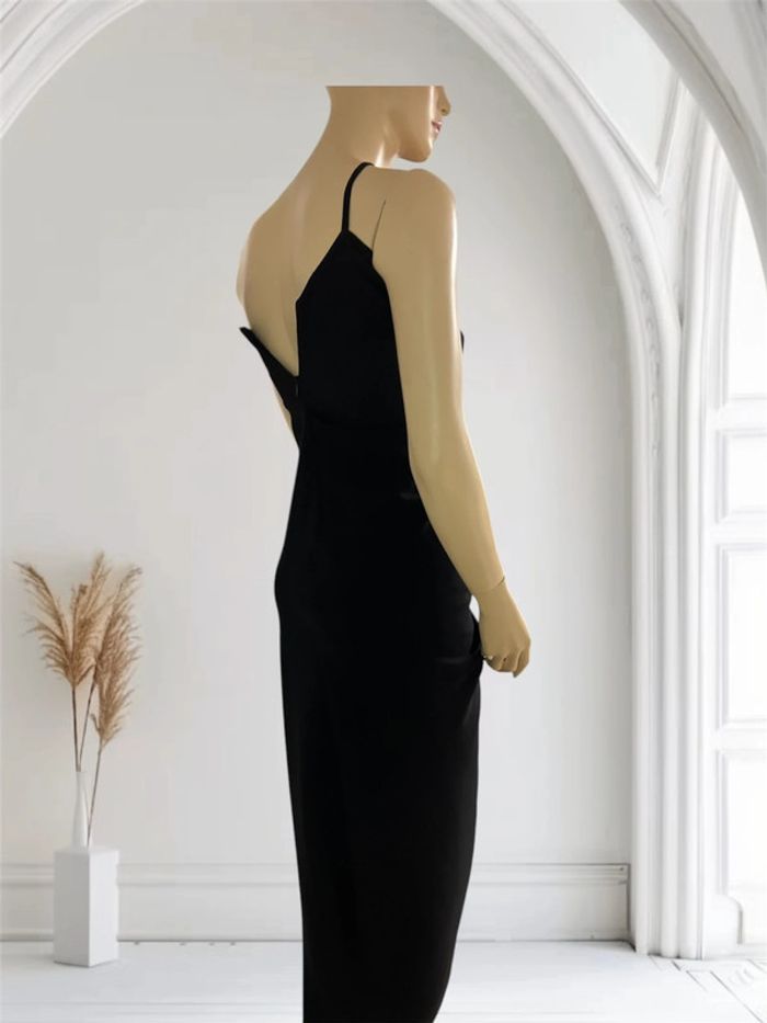 Très belle robe noir Zara noir taille  xs neuve - photo numéro 3