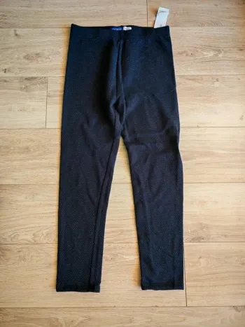 Legging chaud polaire okaidi 12 ans noir