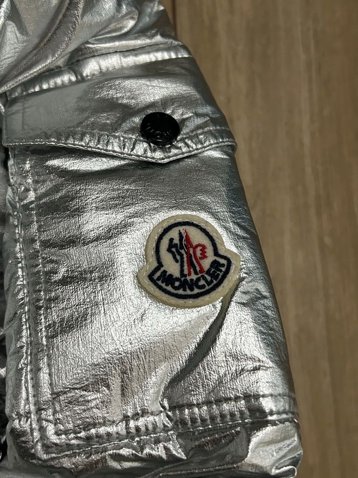Doudoune moncler Argenté - photo numéro 2