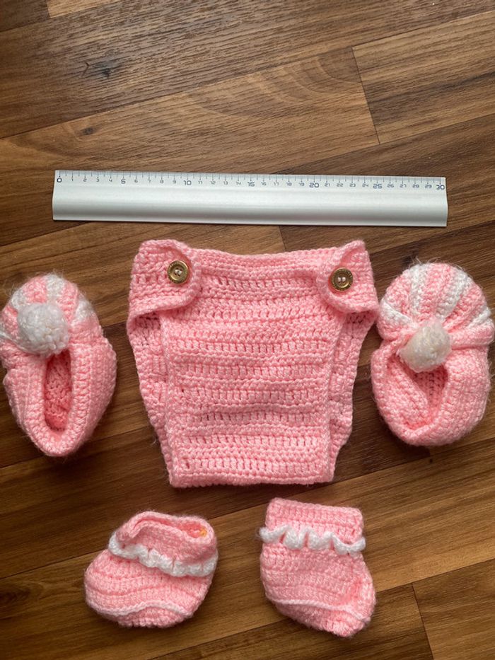 Ensemble tricot fille - photo numéro 2