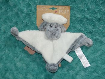 Doudou plat mouton blanc gris Tape à l'oeil TAO 🐏Neuf