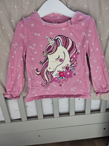 Tshirt à manches longues licorne