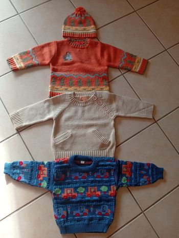 Pulls - Taille 18 mois