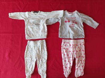 lot pyjamas 3 mois