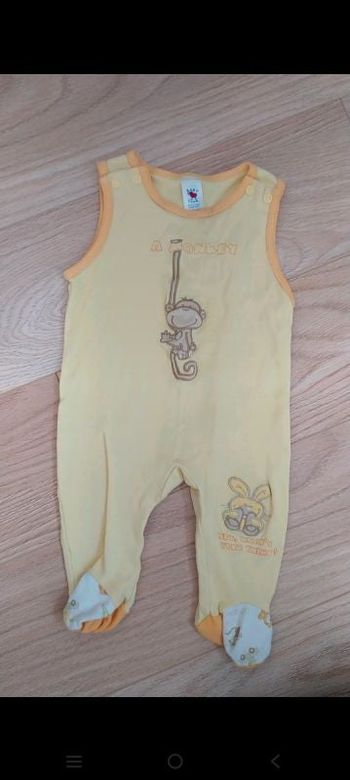 Pyjama jaune 3 mois c&a