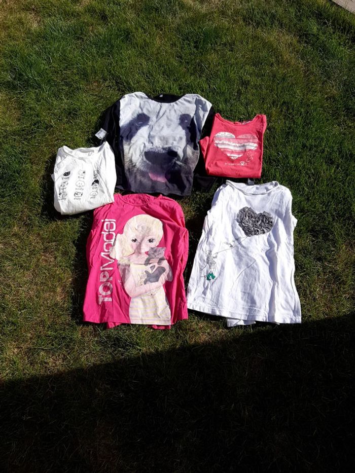 Lot tshirt manche longue 12 ans