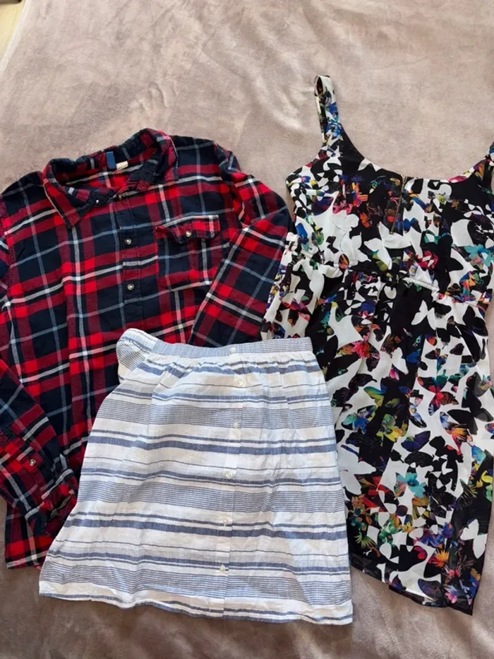 Lot de 3 vêtements femme taille M en très bon état