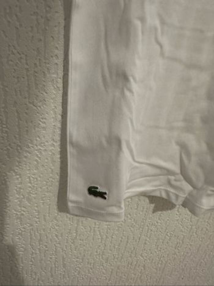 Tshirt Lacoste blanc - photo numéro 2