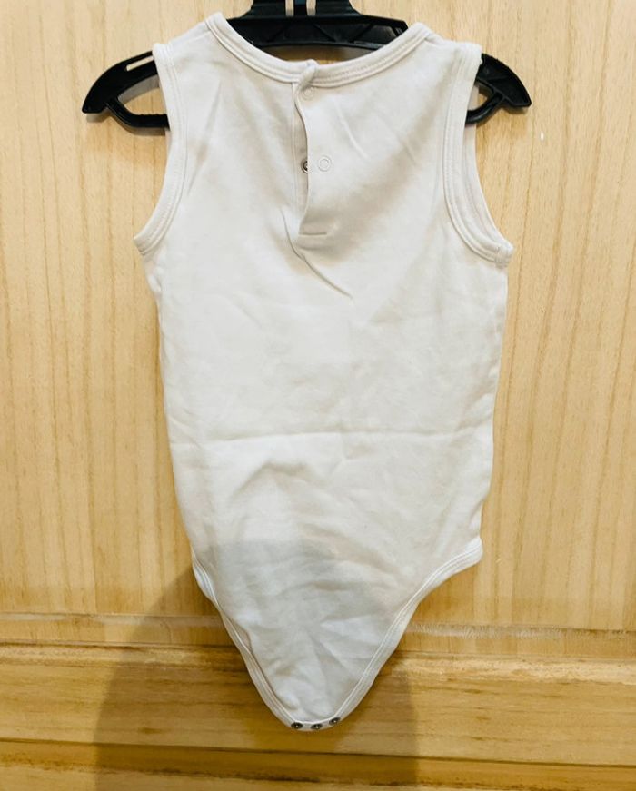 Bodies blancs unis mixte 3 ans - photo numéro 5