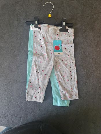 Lot de 2 legging neuf