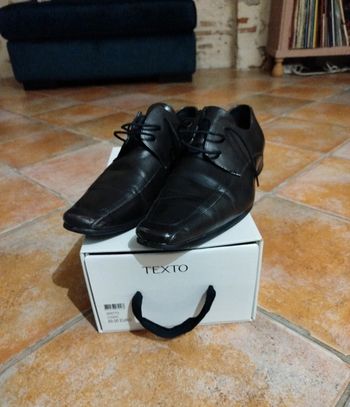 Chaussures cuir noir taille 44