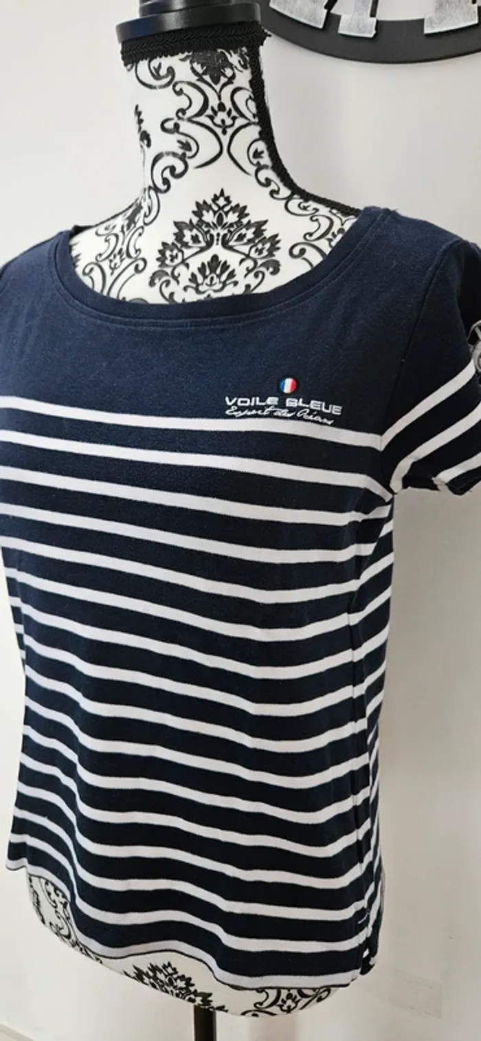 Tee-shirt marin - photo numéro 2